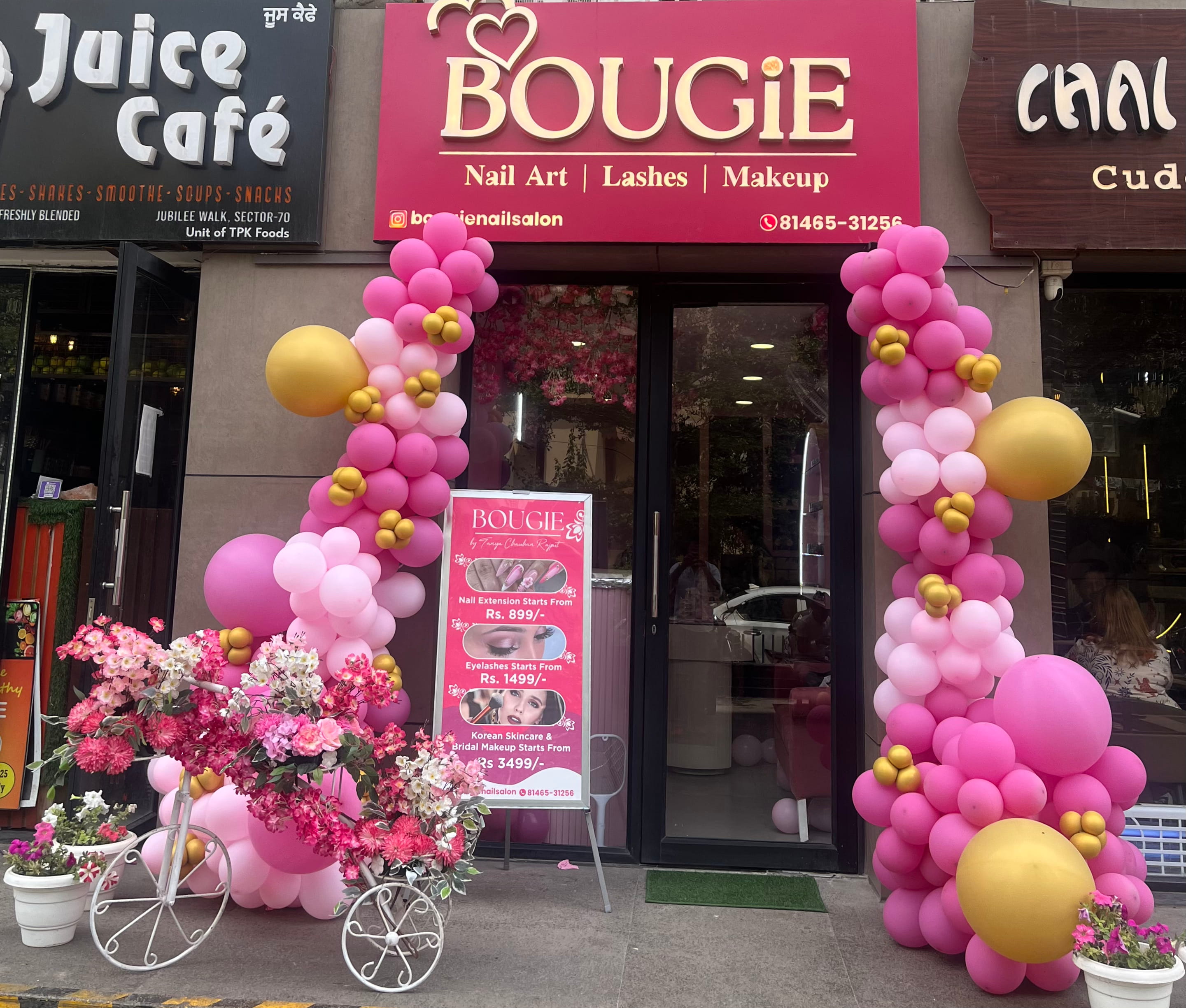 Golden Event Decoration